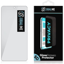 Obal:me Privacy 5D Glass Screen Protector for Samsung Galaxy S26 Black