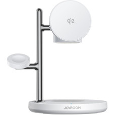 Joyroom JR-W23 Qi2 4-in-1 desktop charger with built-in inductive night light - white