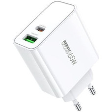 WALL CHARGER KIDDY SERIES 65w RP-U125 USB|USB-C WHITE