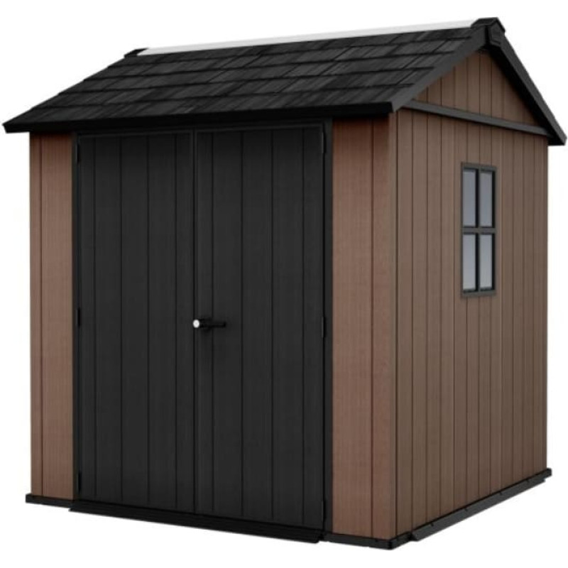 Keter Dārza &scaron;ķūnis Newton Plus 7x7,5 brūns