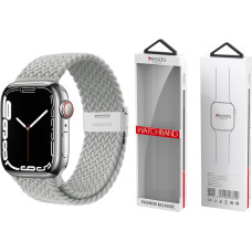 Yesido WB23 APPLE WATCH BRAIDED STRAP 42|44|45 SILVER