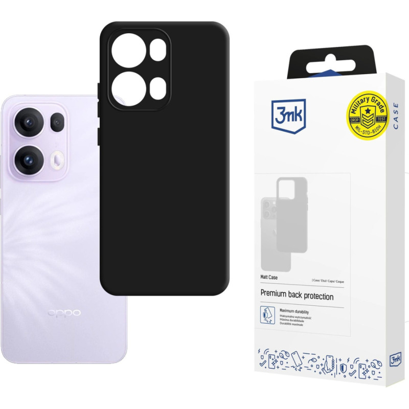 3Mk Protection 3mk Matt Case for Oppo Reno 13 Pro - Black