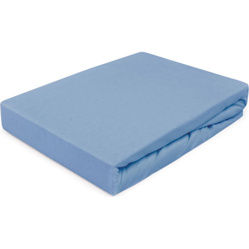 Džersijai pieguļošs palags 220x200 009 zils