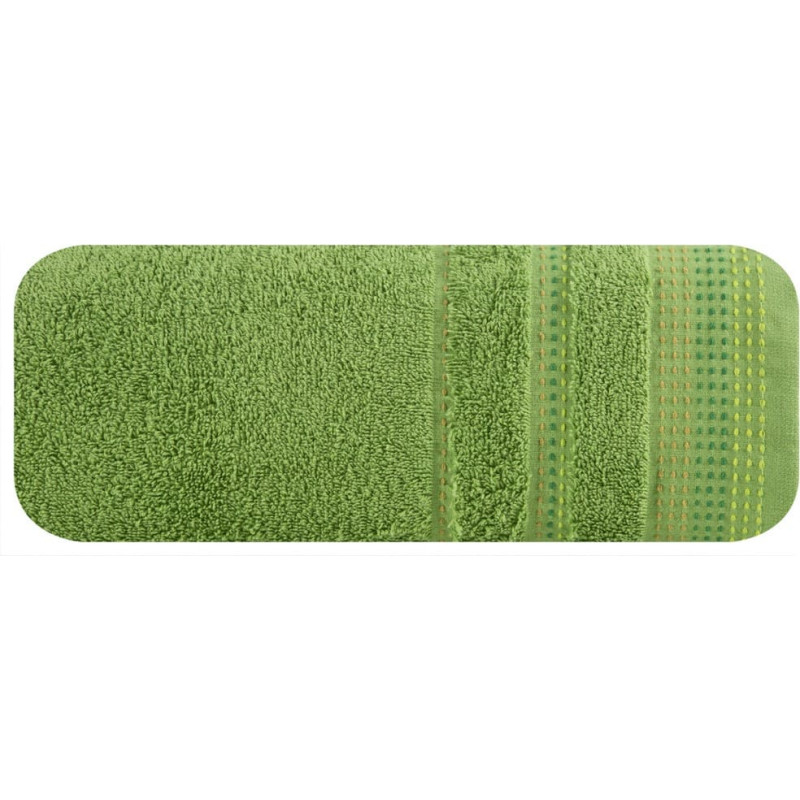 Dvielis Pola 70x140 07 frotē zaļš 500 g/m2