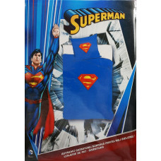 Kokvilnas gultas veļa 140x200 Supermens 0991 Supermens spilvendrāna 70x90