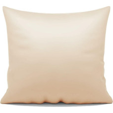Dekoratīvā spilvendrāna 45x45 bēša Viva vienkrāsaina