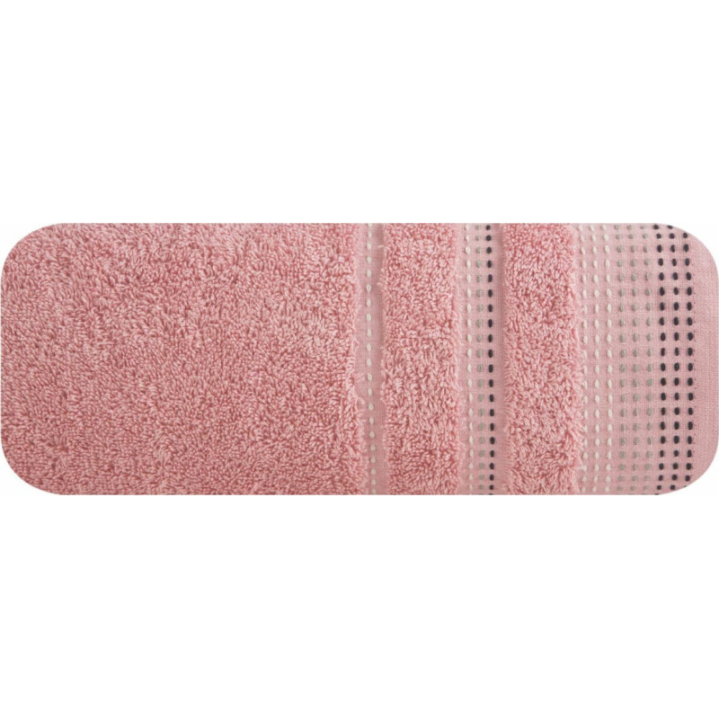 Dvieļi Pola 70x140 23 pūderrozā frotē 500 g/m2