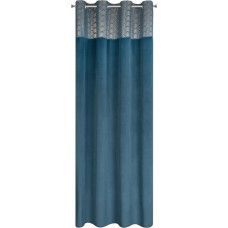 Gatavs aizkars elen 140x250 cm zils