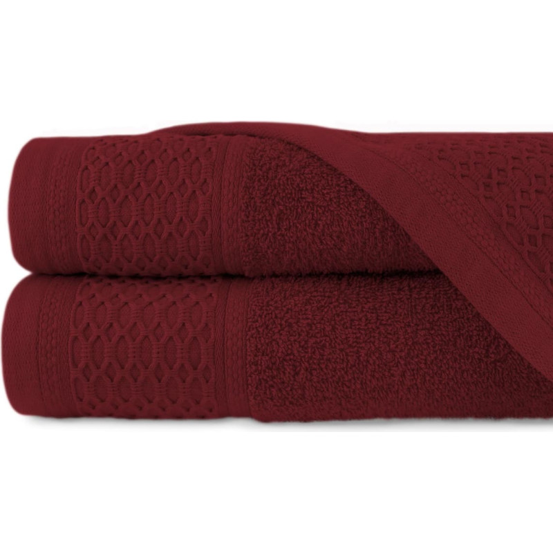 Solano dvielis 30x50 sarkanbrūns frotē 100% kokvilna