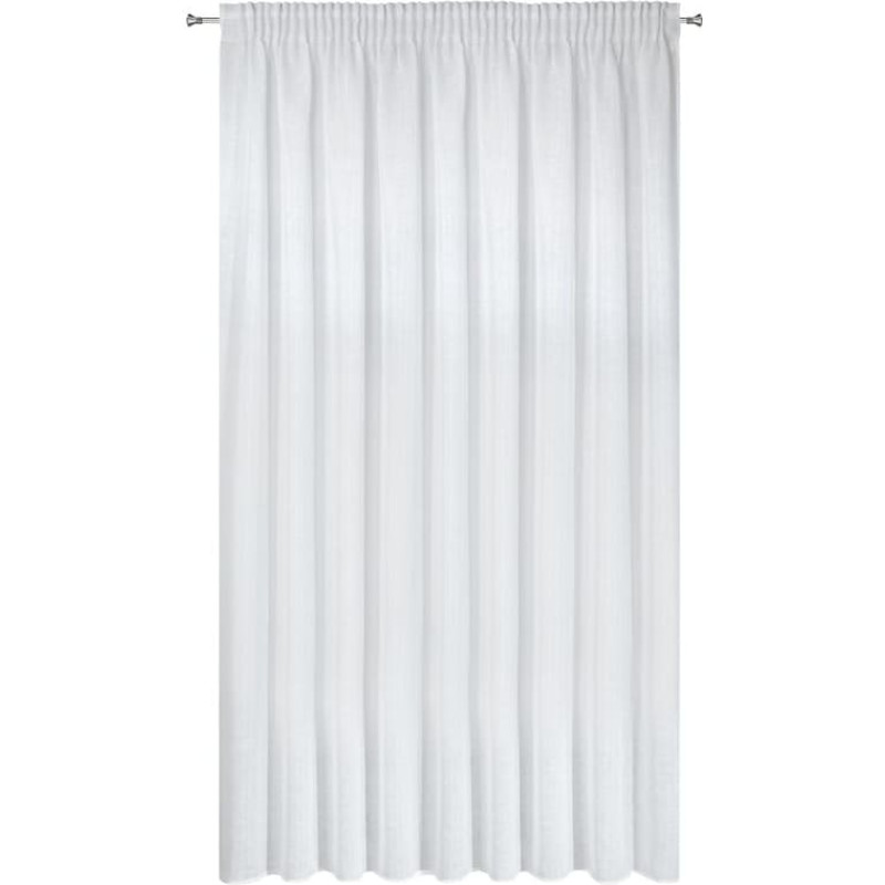 Gatavs aizkaru alts uz lentes 300x250 cm balts