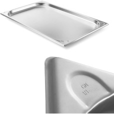 Hendi Kitchen Line GN 1/1 tērauda konteiners, augstums 20 mm - 806104