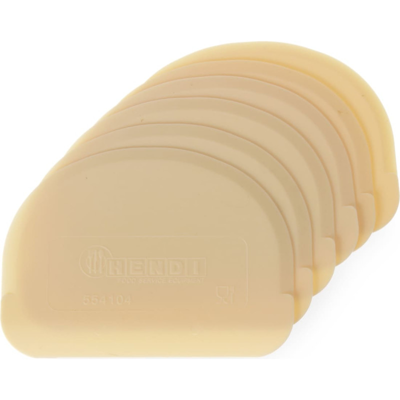 Hendi Pusapaļs konditorejas skrāpis mīklas porcijēšanai KOMPLEKTS 6 gab. - 554166