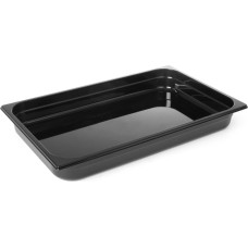 Hendi Ēdināšanas konteiners GN 1/1 melns polikarbonāts 530x325x100mm 14L 862223