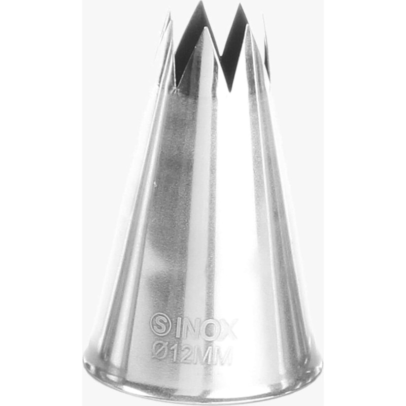 Hendi Zvaigznes uzgalis konditorejas maisiņu piedurknēm, tērauds, diam. 12&nbsp;mm - 551424