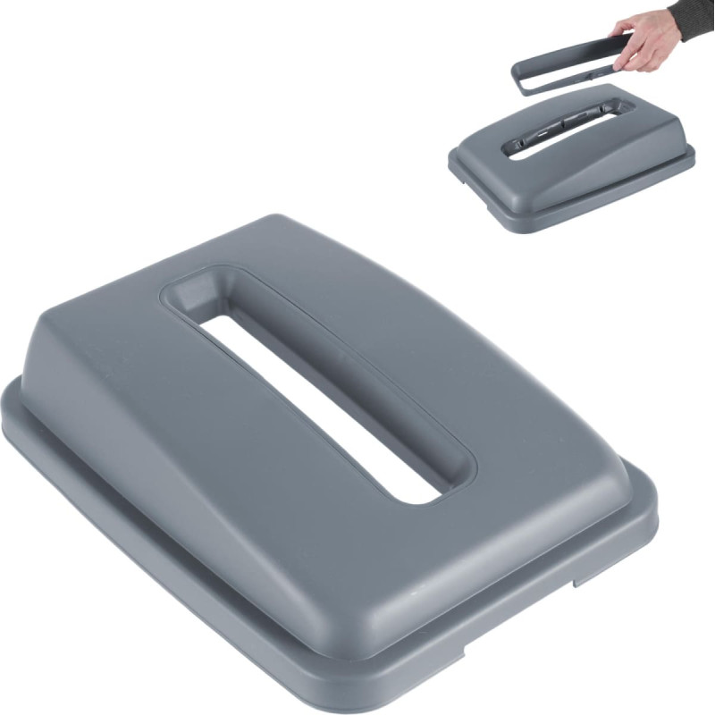 Amer Box Vāks ar taisnstūra atveri 60L konteinera grozam