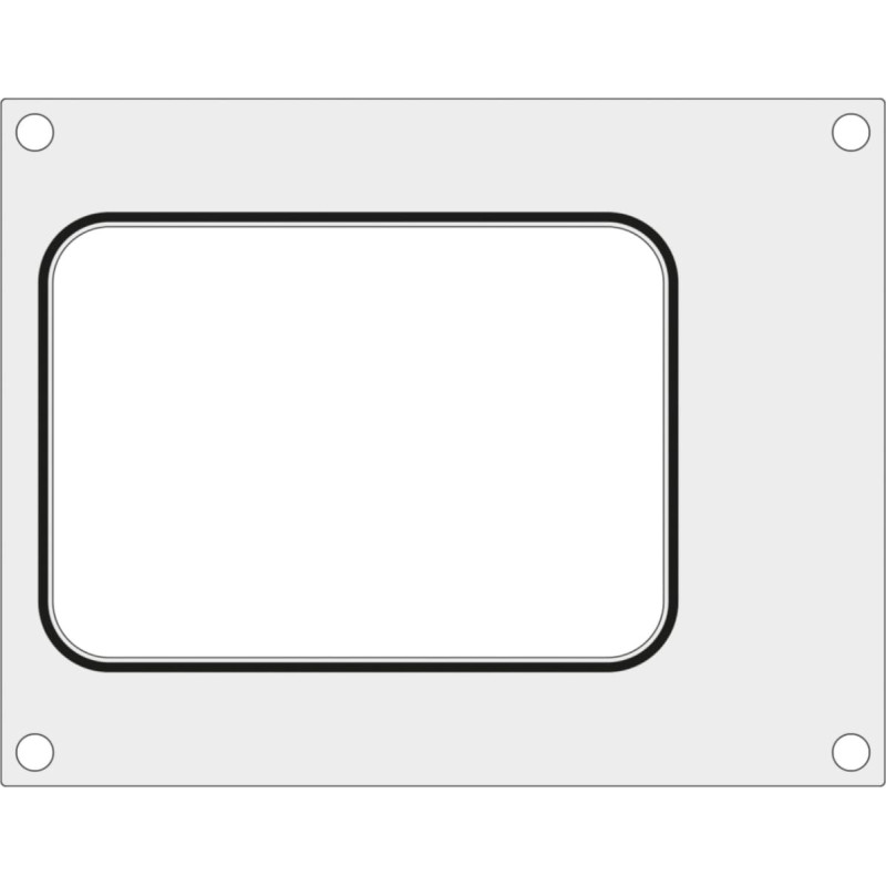 Hendi Formas matrica metināšanas iekārtai paplātei bez dalījuma 187x137 mm - 805664