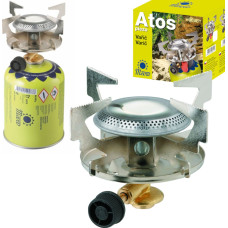 Meva Tūrisma gāzes plīts gāzes kasetnēm ar 7/16" vītni ATOS 1.8kW