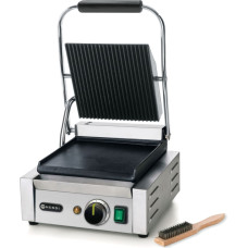 Hendi Kontaktkontakta grila rievota augšdaļa gluda dibena 1800W - 263600