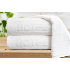 Viesnīcas dvielis 70x140 Bādenes baltais frotē 500g/m2