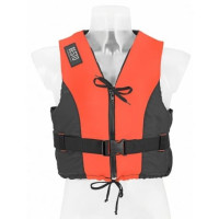 Glābšanas veste Besto Dinghy 50N ZIPPER, oran./meln. XXL (70++ kg)