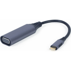 Gembird USB Type-C Male - VGA Female Space Grey