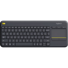 Logitech K400 Plus keyboard RF Wireless Dutch Black