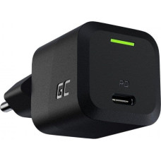 Lādētājs Green Cell PowerGan USB-C Power Delivery 33W Black