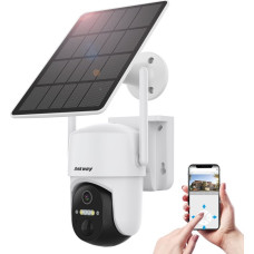 Choetech WiFi kamera ar Android iOS IR LED vadības lietotni + 5W saules panelis
