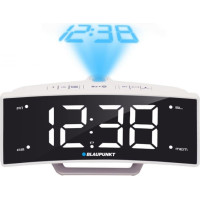 Blaupunkt CRP7WH radio Clock Black, White