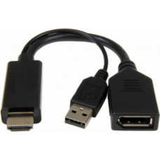 Gmebird Active 4K HDMI to DisplayPort Adapter Black