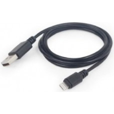 Gembird CC-USB2-AMLM-1M lightning cable Black