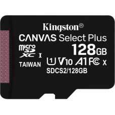 Kingston Technology Canvas Select Plus 128 GB MicroSDXC UHS-I Class 10