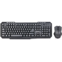 Gembird KBS-WM-02 keyboard Mouse included RF Wireless QWERTY US English Black