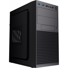 Gembird Mini-tower computer case Fornax K300, Micro-ATX, 2x USB 3.0 + 2x USB 2.0, black