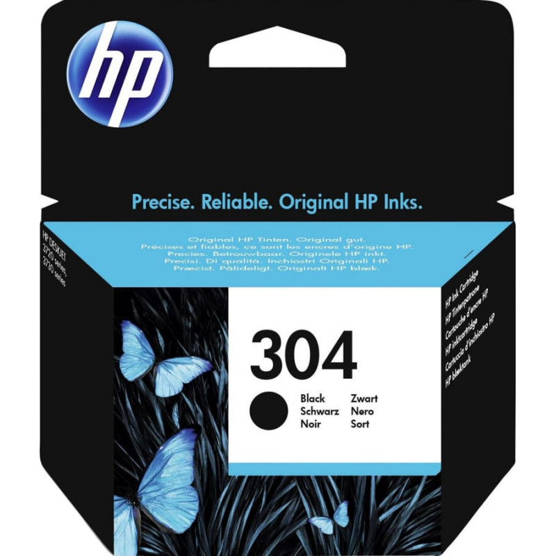 Tintes kārtidžs HP 304 Black