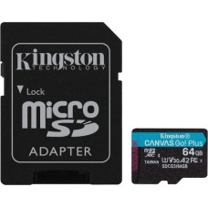 Kingston Technology Canvas Go! Plus 64 GB MicroSD UHS-I Class 10