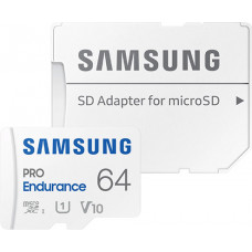 Samsung PRO Endurance microSD 64GB + Adapter