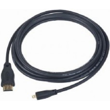 Gembird 1.8m HDMI-M/micro HDMI-M HDMI cable HDMI Type A (Standard) HDMI Type D (Micro) Black