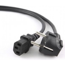 Gembird PC-186-VDE-10M power cable Black CEE7/4 C14 coupler