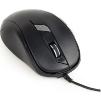 Gembird MUS-6B-01 mouse Ambidextrous USB Type-A Optical 1600 DPI