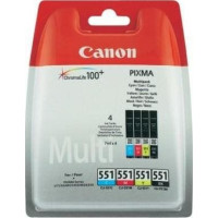 Canon CLI-551 BK/C/M/Y Ink Cartridge Multipack