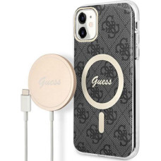 Zestaw Guess GUBPN61H4EACSK Case+Charger iPhone 11 6,1