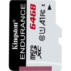 Kingston Technology High Endurance 64 GB MicroSD UHS-I Class 10