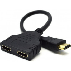 Gembird DSP-2PH4-04 HDMI cable HDMI Type A (Standard) 2 x HDMI Type A (Standard) Black