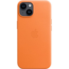 MPP83ZM|A Apple Leather Magsafe Cover for iPhone 14 Orange