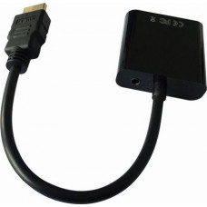 Gembird A-HDMI-VGA-03 video cable adapter 0.15 m HDMI Type A (Standard) VGA (D-Sub) Black