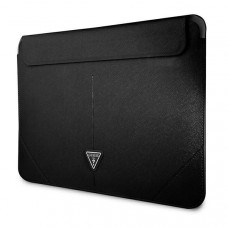 Guess Saffiano Triangle Metal Logo Computer Sleeve 13|14