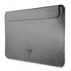 Guess Saffiano Triangle Metal Logo Computer Sleeve 13|14