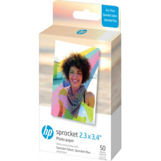 HP Zink Paper Sprocket Select 50 Pack 2,3x3,4''