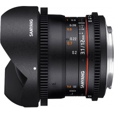 Samyang 12mm T3.1 VDSLR ED AS NCS Fish-Eye Canon